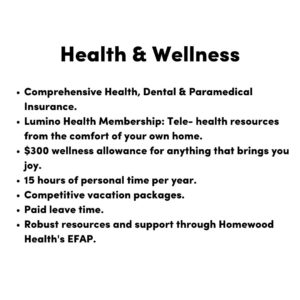 Health and Wellness